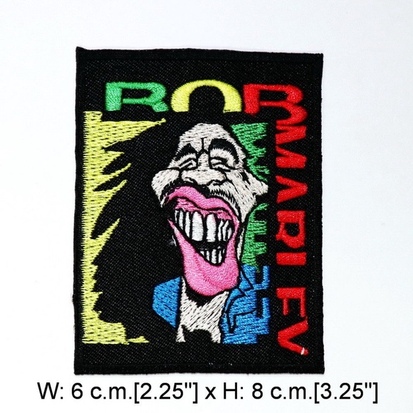 Bob Marley Patch Iron On Patches Reggae Music DIY - Picture 2 of 2
